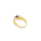 ANILLO TRIPLE CON CIRCONITAS