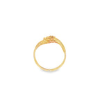 ANILLO TRIPLE CON CIRCONITAS