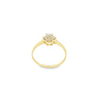 ANILLO FLOR CON CIRCONITAS