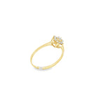 ANILLO FLOR CON CIRCONITAS