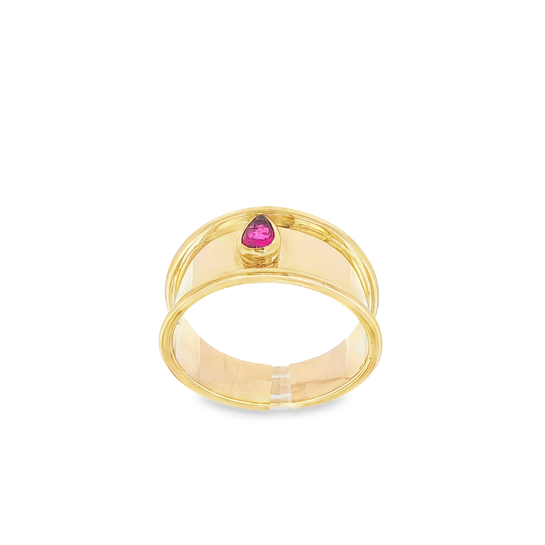 ANILLO CON PIEDRA ROJA