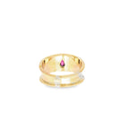 ANILLO CON PIEDRA ROJA