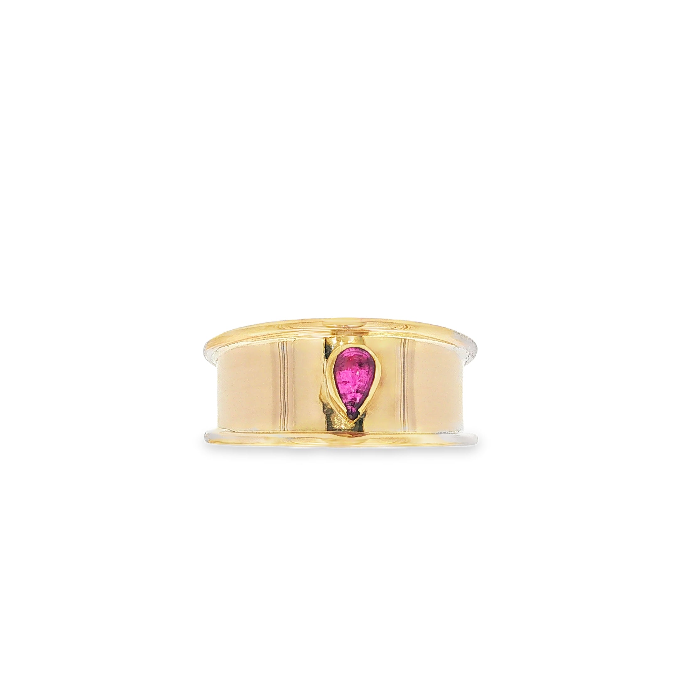 ANILLO CON PIEDRA ROJA