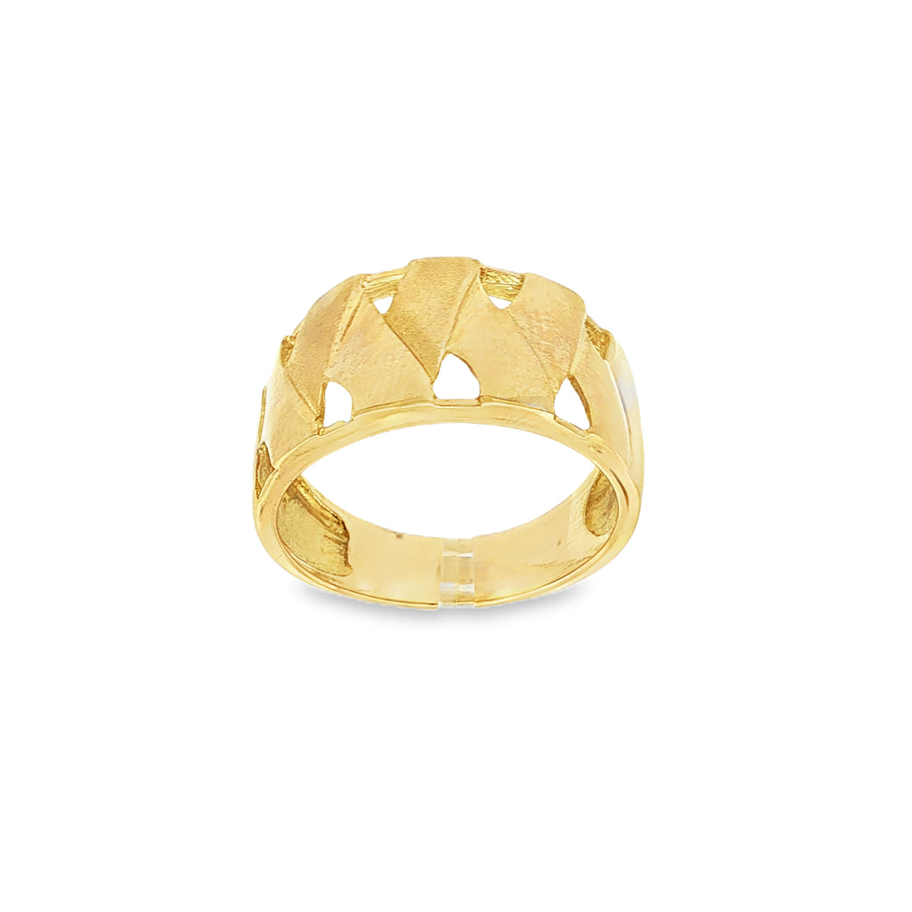ANILLO DISEÑO CRUZADO
