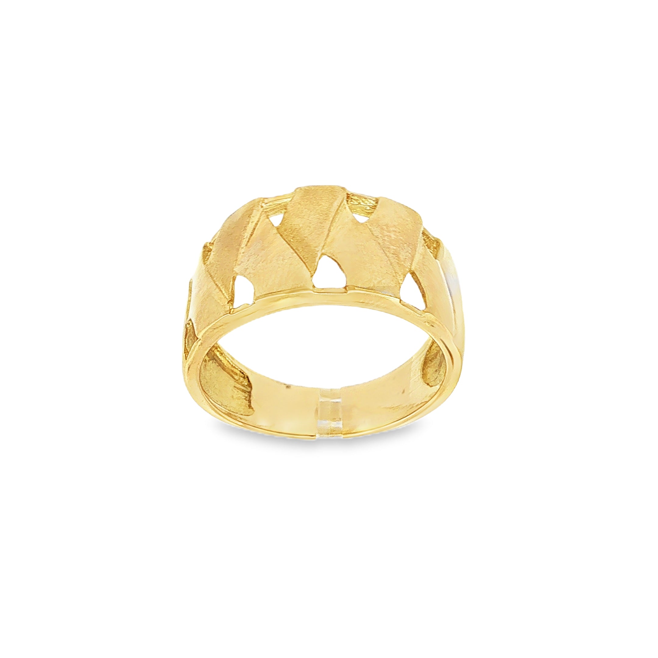 ANILLO DISEÑO CRUZADO
