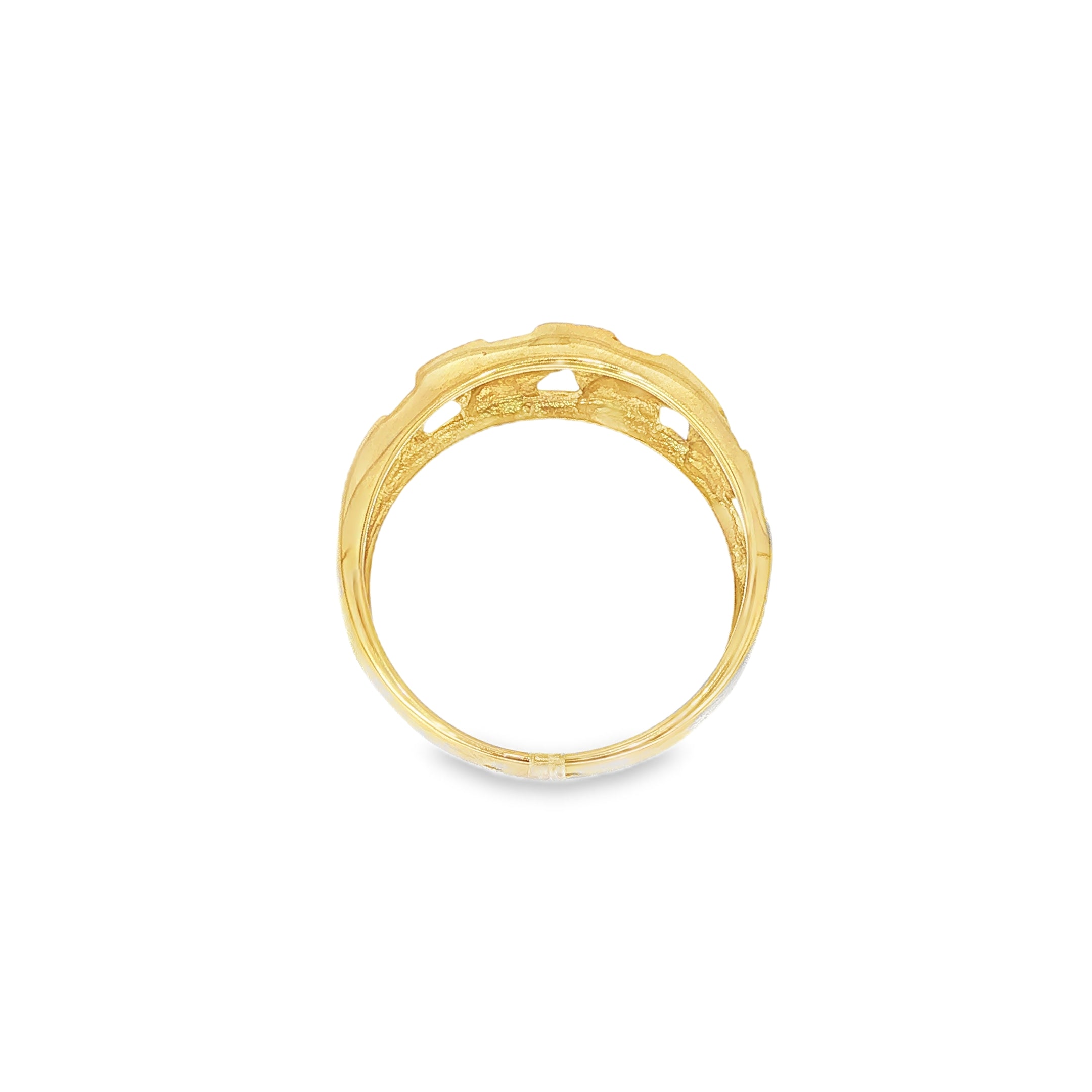 ANILLO DISEÑO CRUZADO