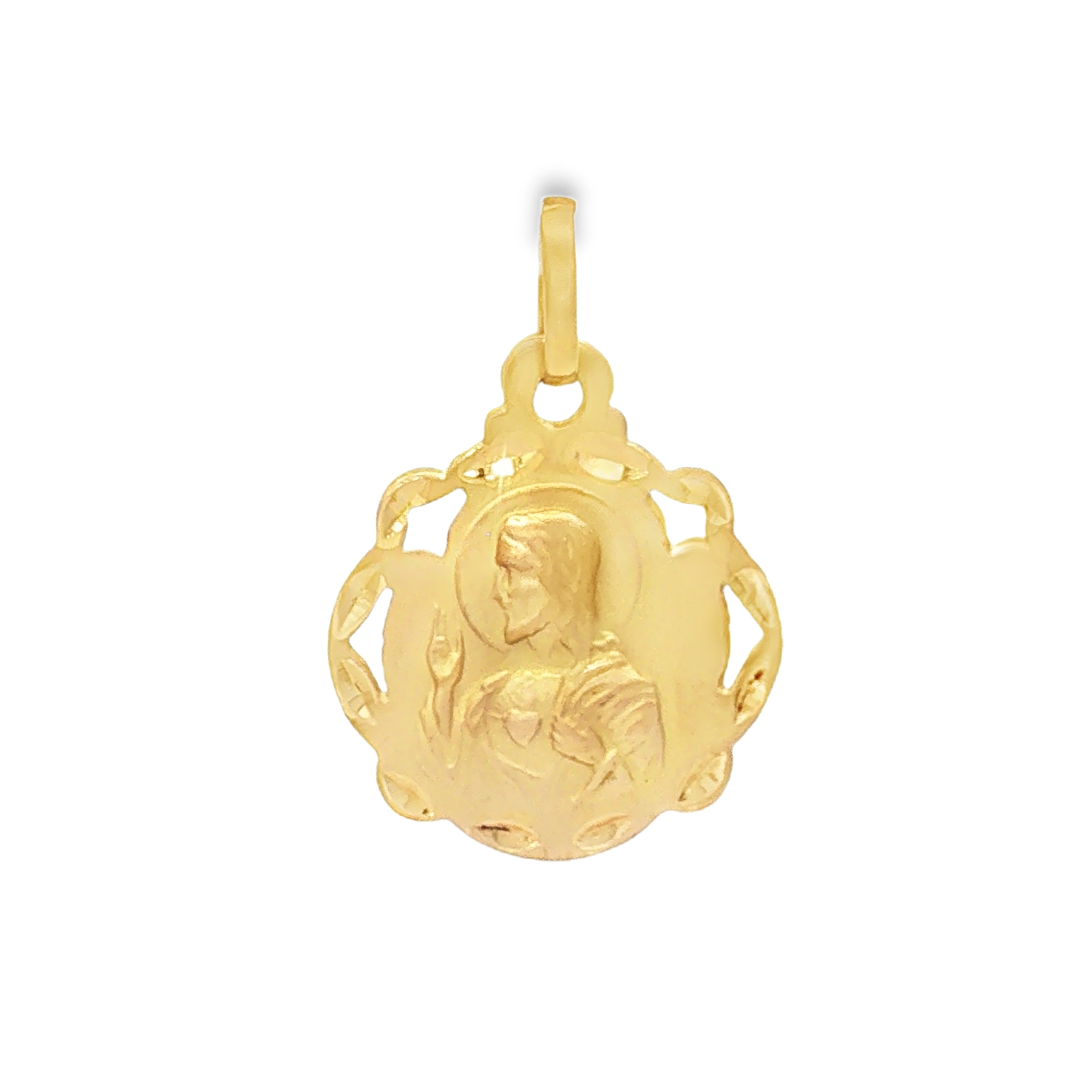 MEDALLA VIRGEN Y JESUS