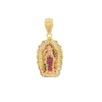 MEDALLA VIRGEN DE GUADALUPE CON CIRCONITAS
