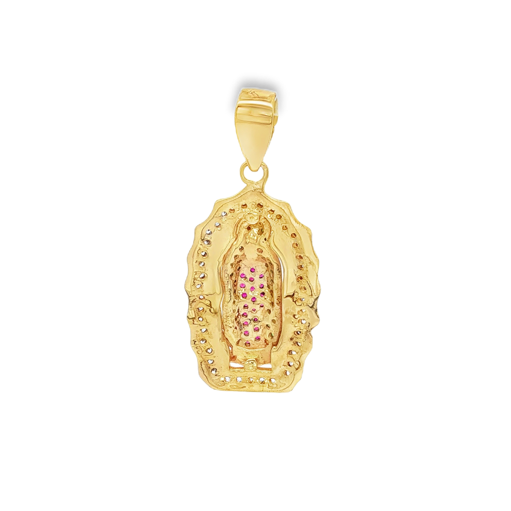 MEDALLA VIRGEN DE GUADALUPE CON CIRCONITAS