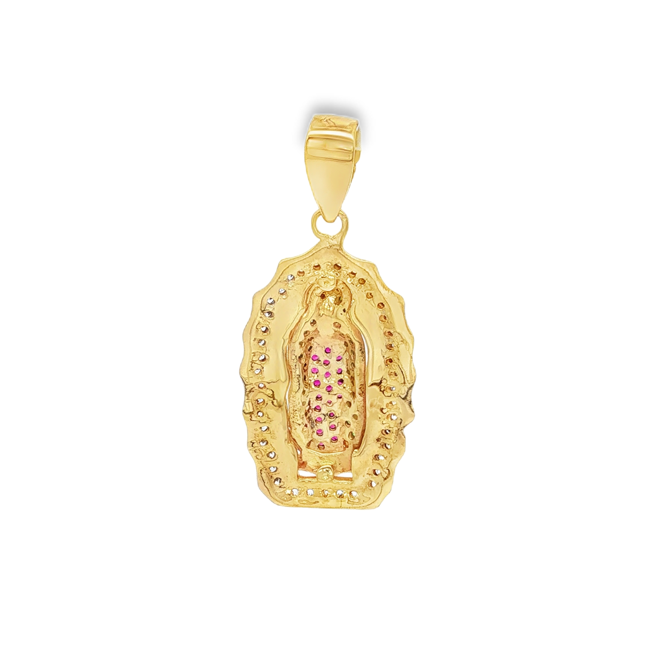 MEDALLA VIRGEN DE GUADALUPE CON CIRCONITAS