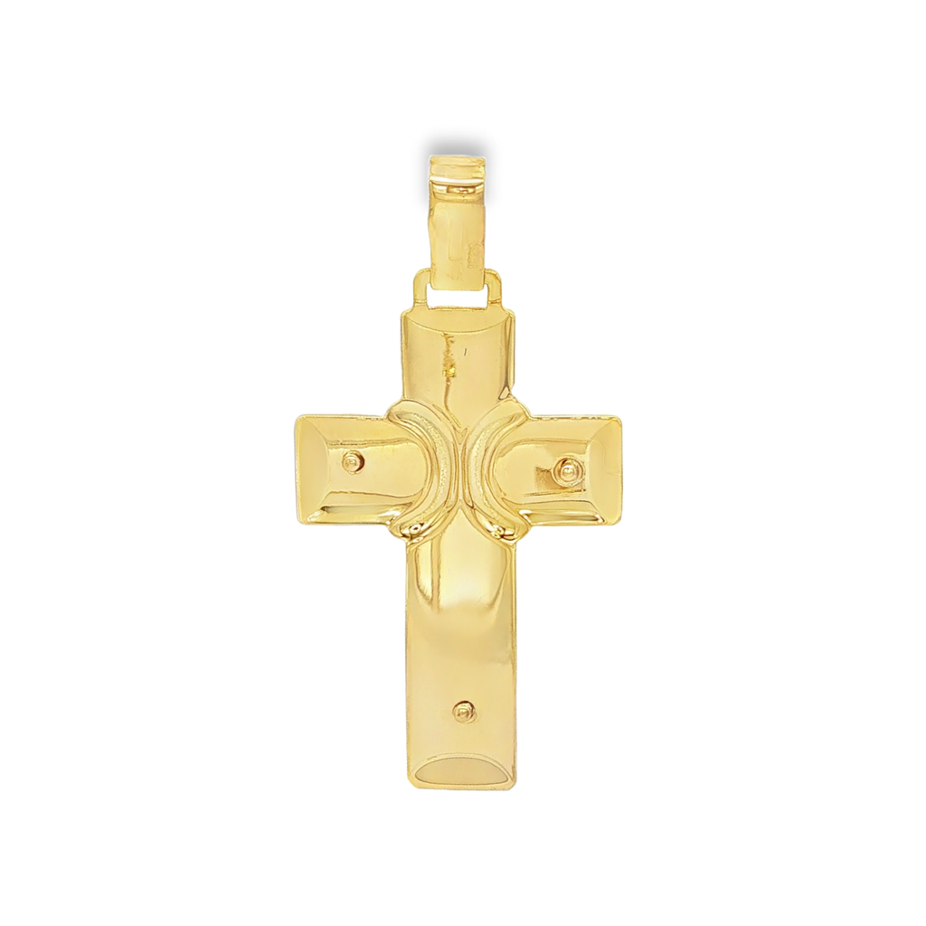 CRUZ CON CRISTO BICOLOR