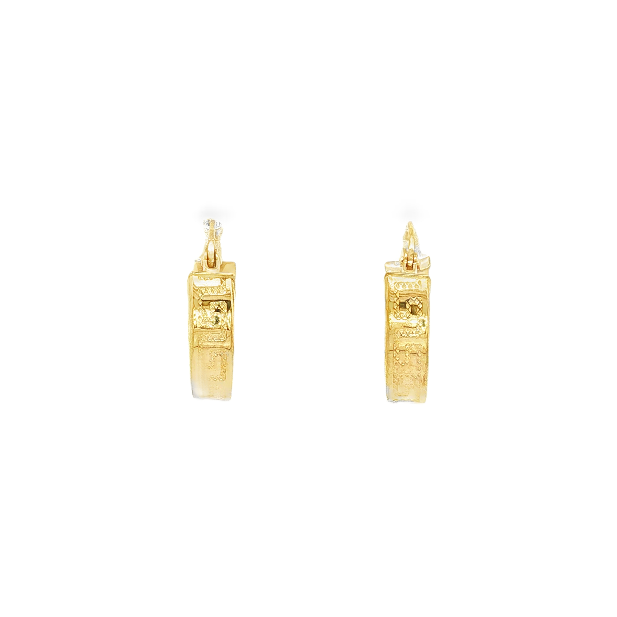 PENDIENTES ARO GRECA