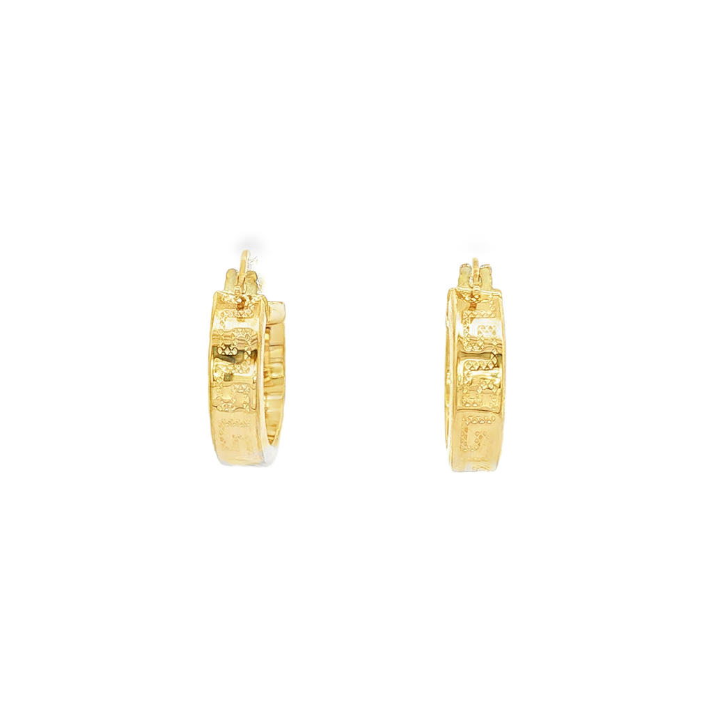 PENDIENTES ARO GRECA