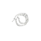 PENDIENTES ARO RIZADO ORO BLACO