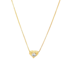 CADENA VENECIA + DIJE CORAZON CON CIRCONITA