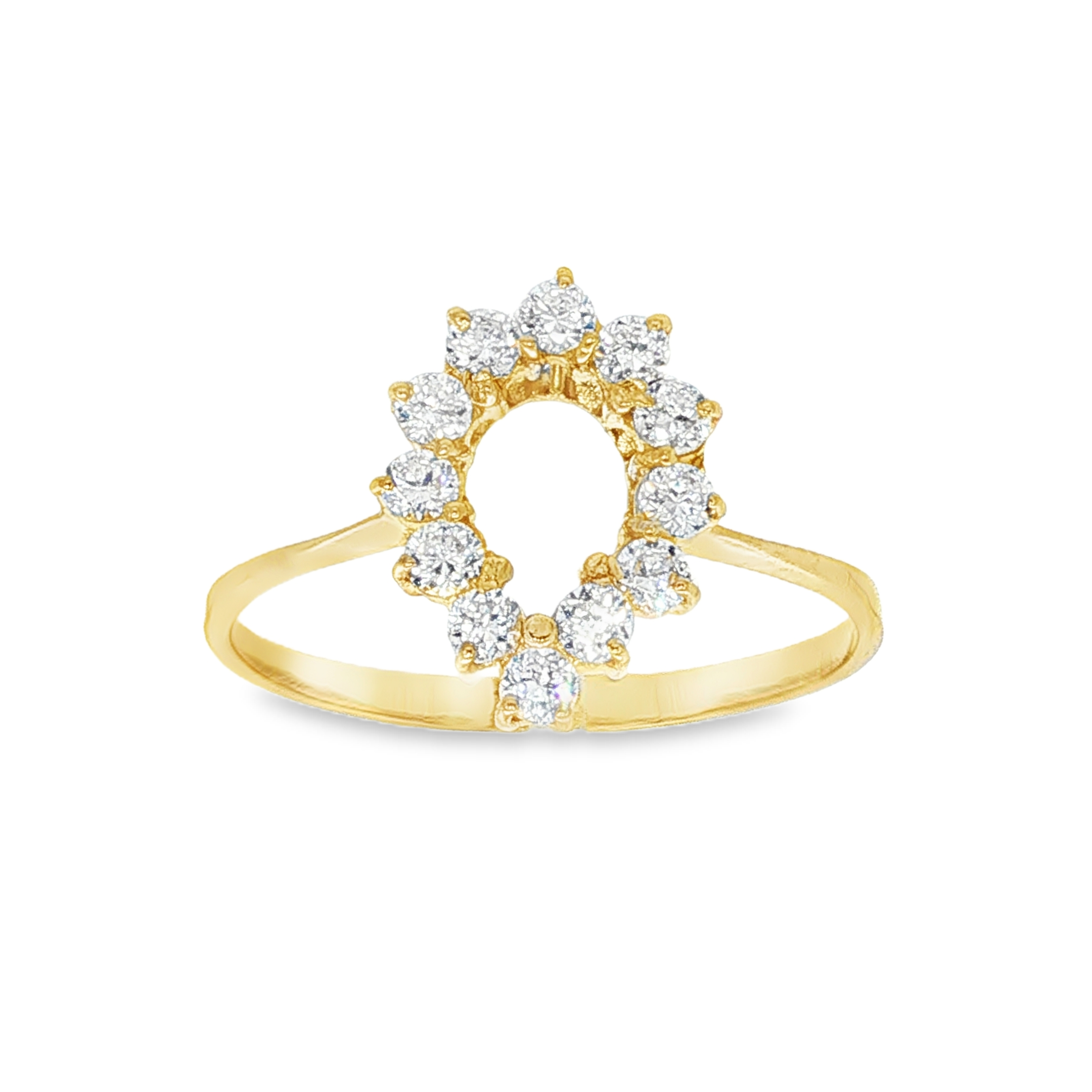 ANILLO GOTA CON CIRCONITAS