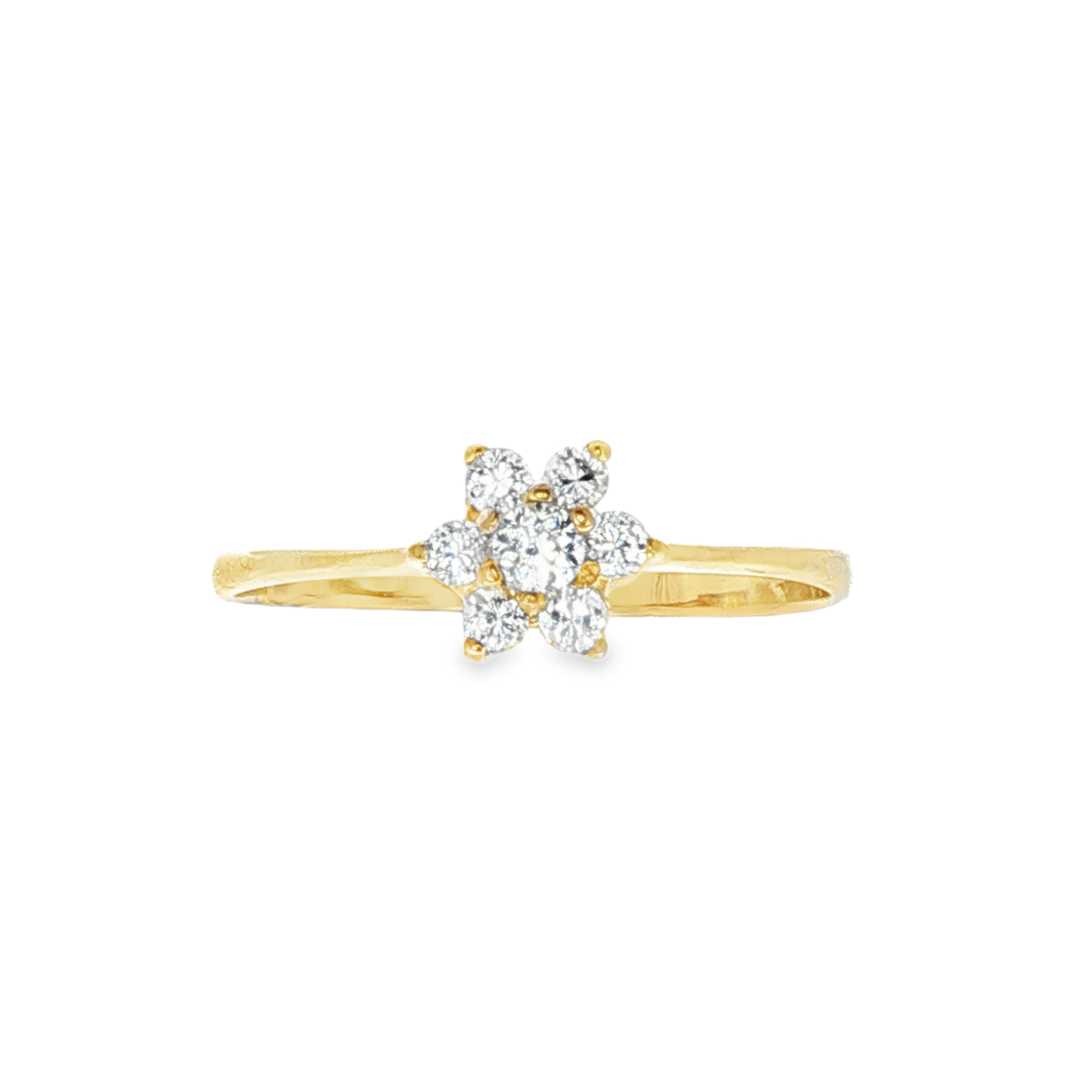 ANILLO FLOR CON CIRCONITAS