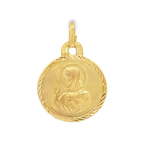 MEDALLA VIRGEN Y JESUS