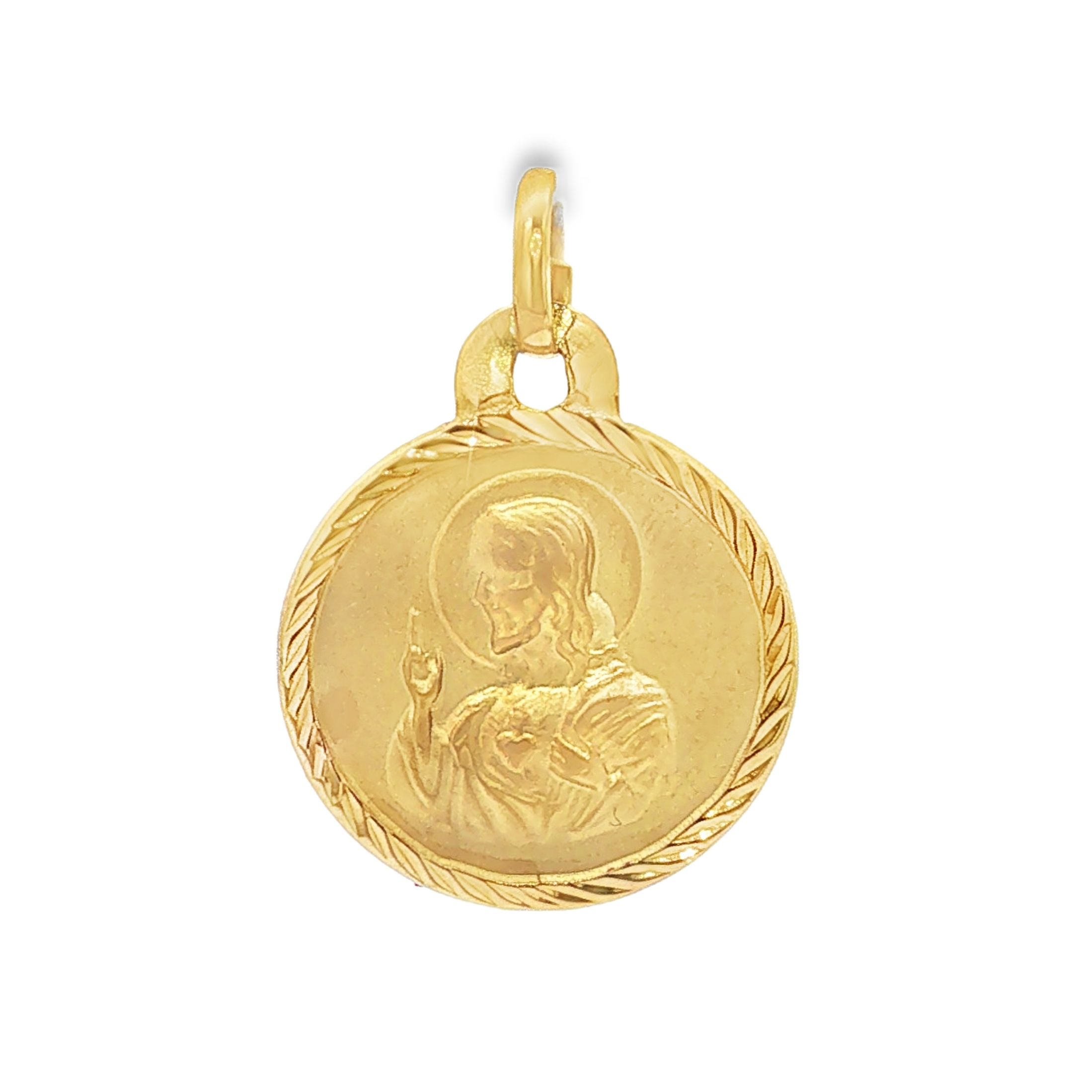 MEDALLA VIRGEN Y JESUS