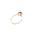 ANILLO FLOR CON CIRCONITAS