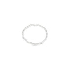 ANILLO ONDAS ORO BLANCO