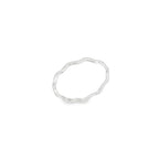 ANILLO ONDAS ORO BLANCO