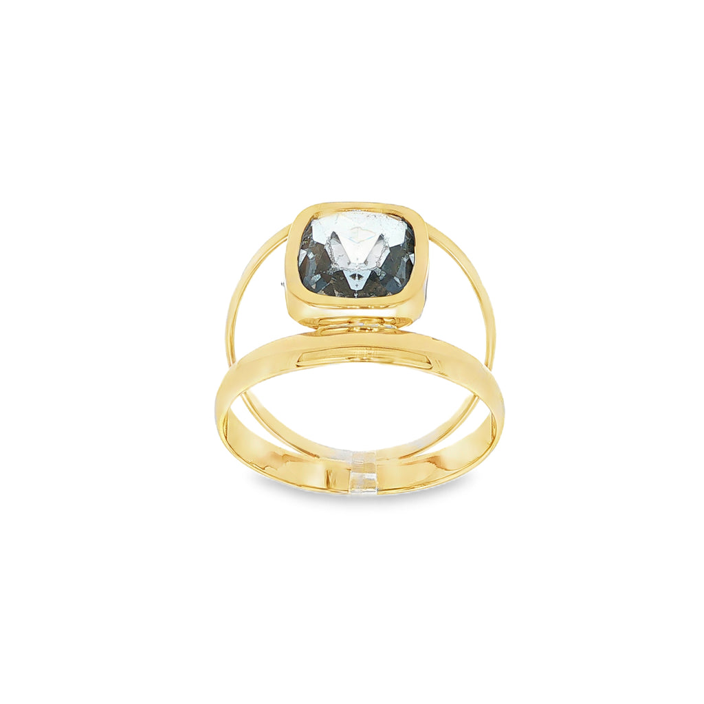 ANILLO REFLEJO REAL CON CIRCONITA