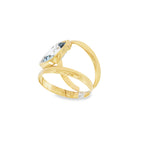 ANILLO REFLEJO REAL CON CIRCONITA