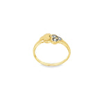 ANILLO TREBOL CON CIRCONITAS