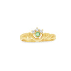 ANILLO FLOR CON CIRCONITAS