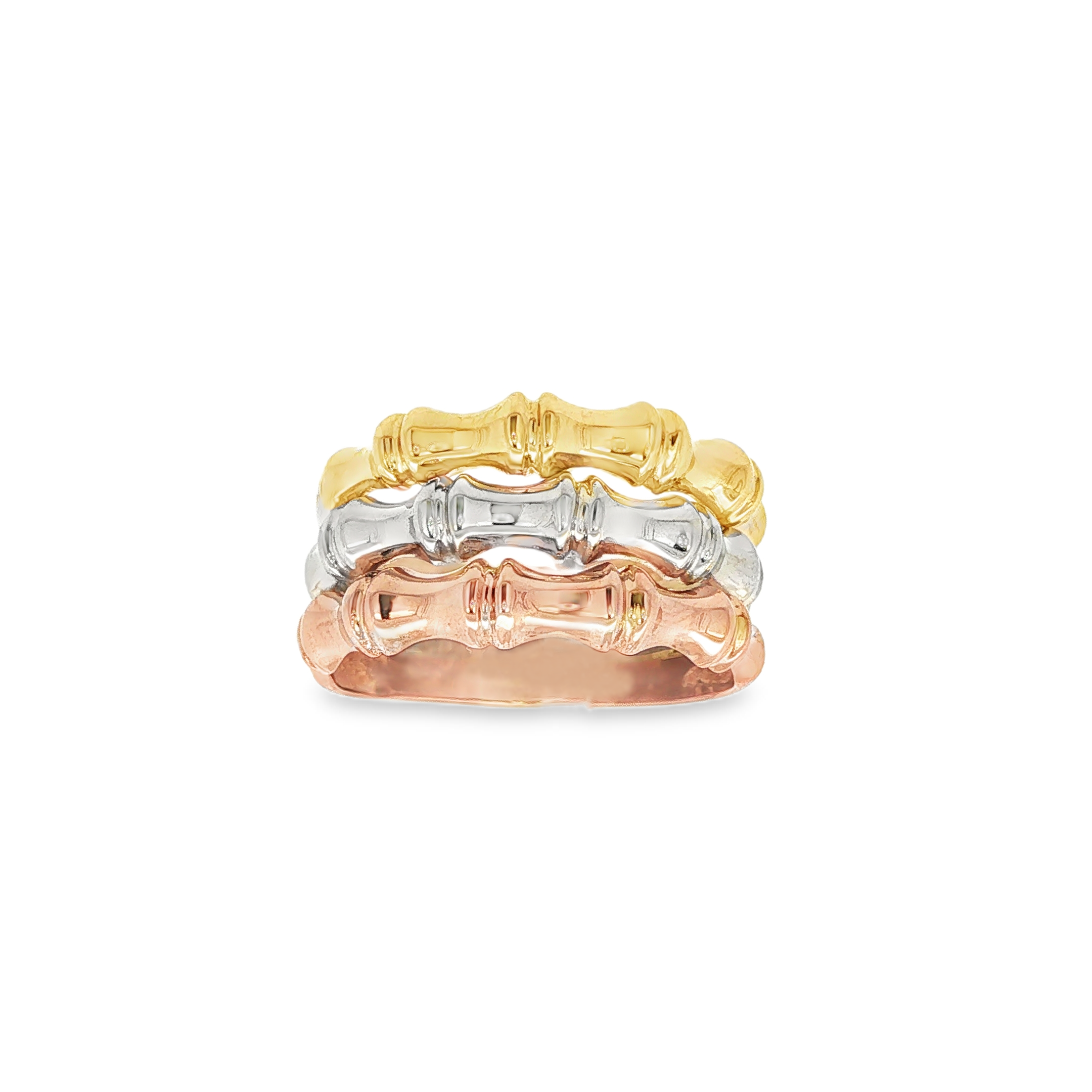 ANILLO HUESITOS TRICOLOR