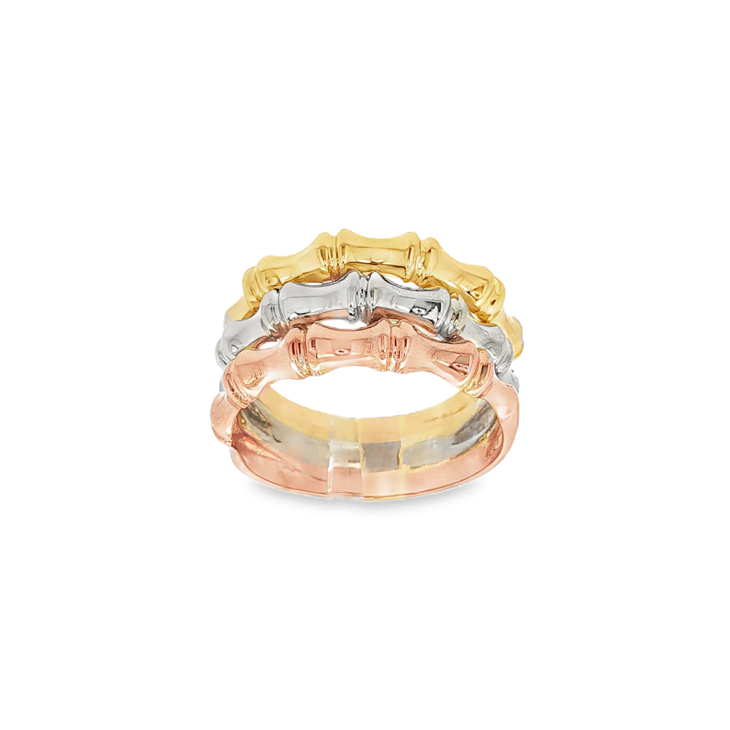 ANILLO HUESITOS TRICOLOR