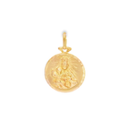 COLGANTE MEDALLA DE VIRGEN Y JESUS
