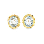 CONJUNTO ANILLO + PENDIENTES PIEDRA AZUL