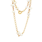 PULSERA ROMBO CON PERLAS