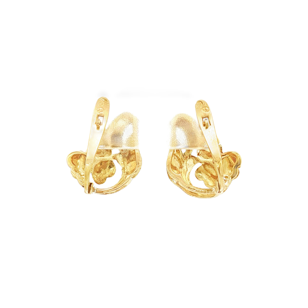 PENDIENTES CON FLOR