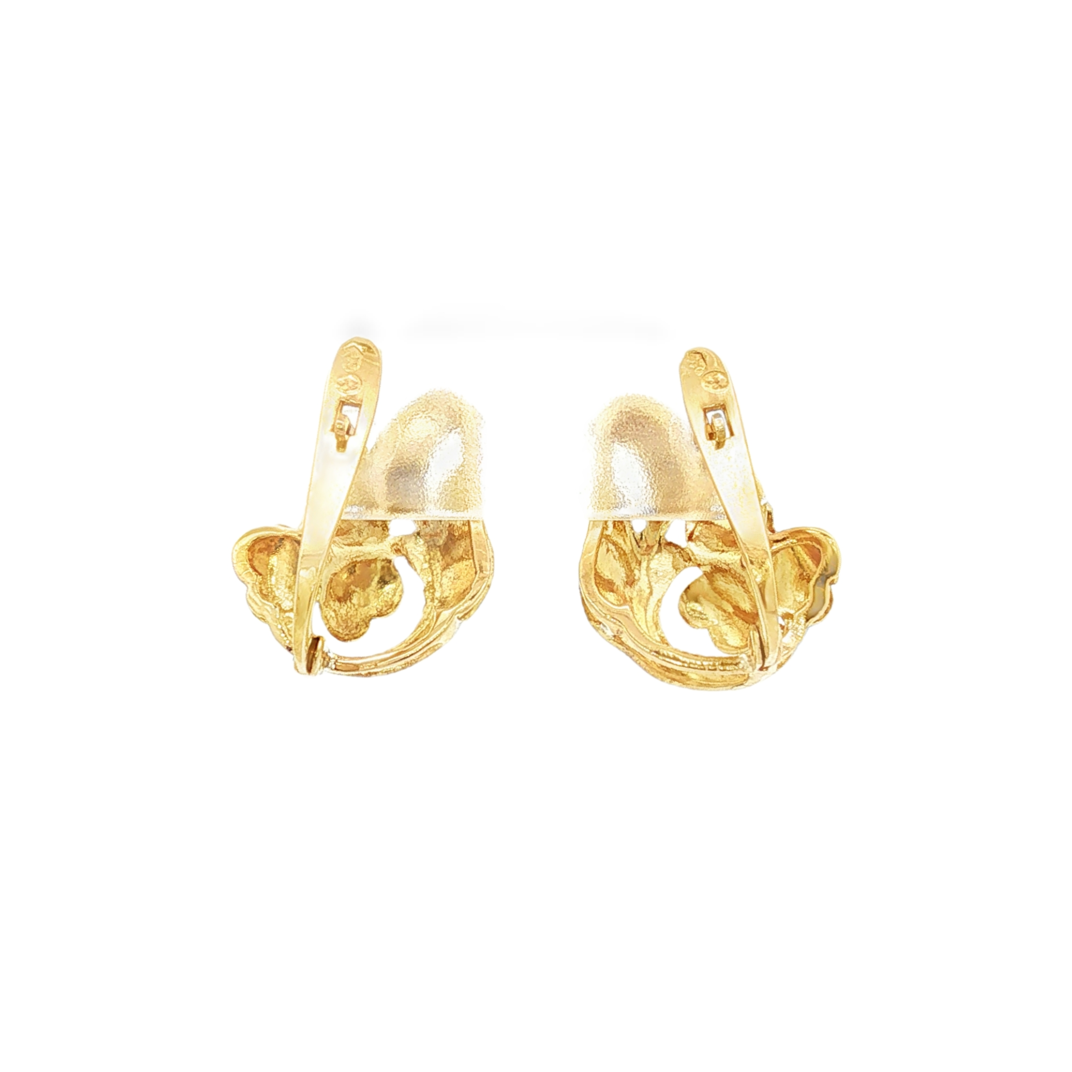 PENDIENTES CON FLOR