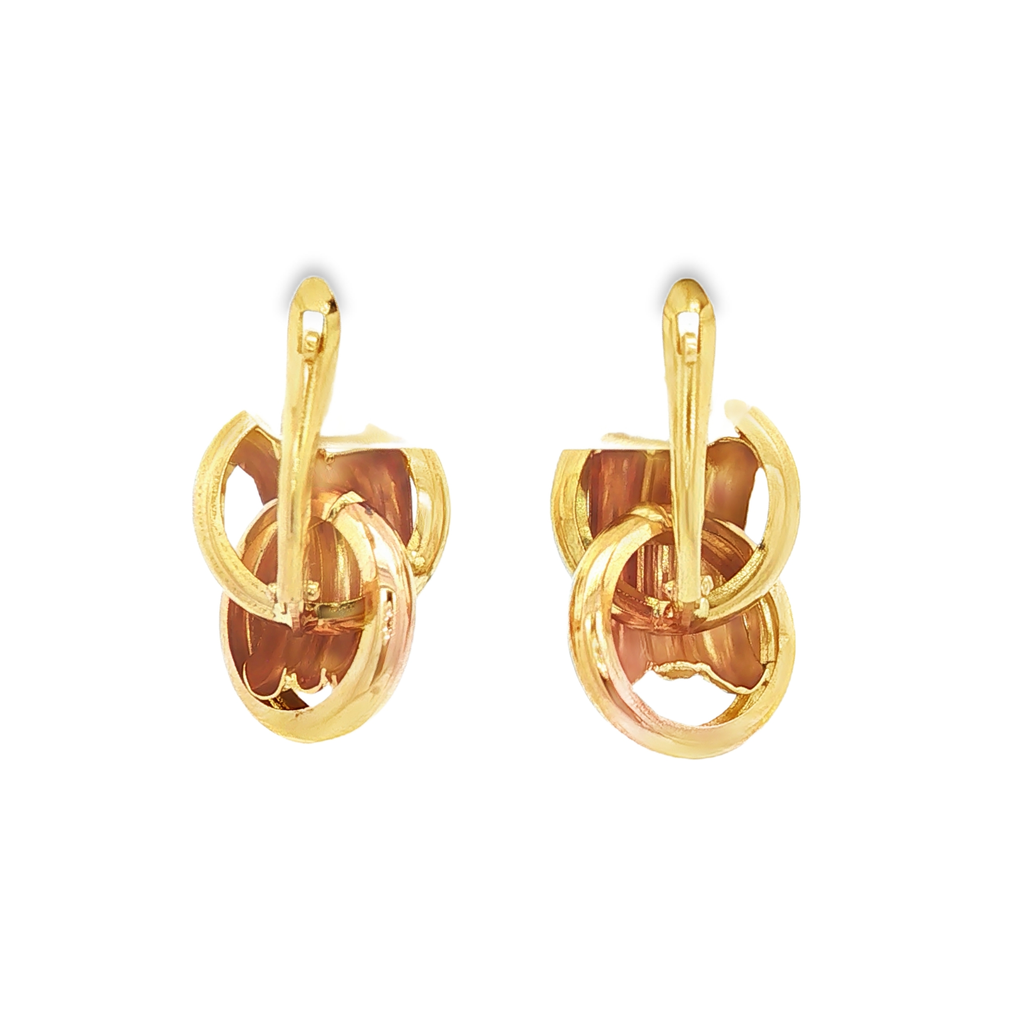 PENDIENTES CON FLOR