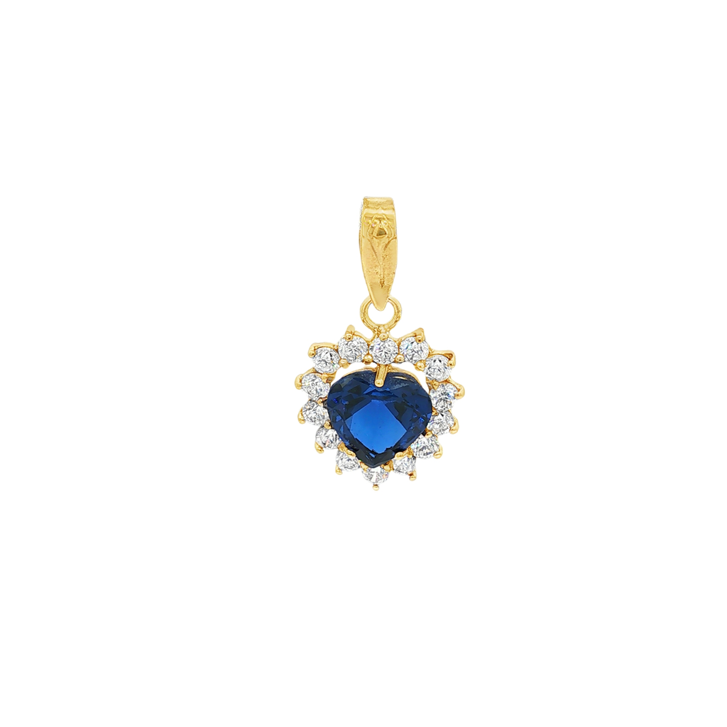 COLGANTE CORAZON CON CIRCONITAS