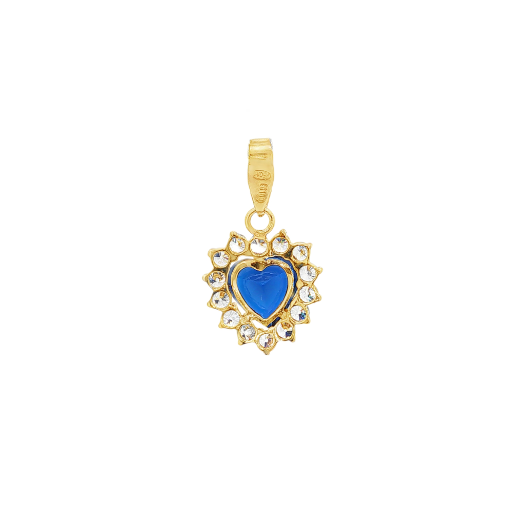 COLGANTE CORAZON CON CIRCONITAS