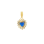 COLGANTE CORAZON CON CIRCONITAS