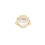 CONJUNTO DE ANILLO + PENDIENTES CON PERLAS
