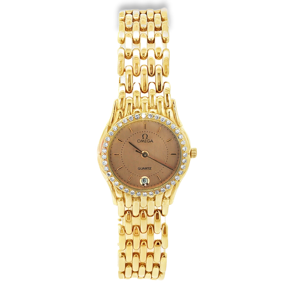 RELOJ OMEGA MUJER CON BRILLANTES
