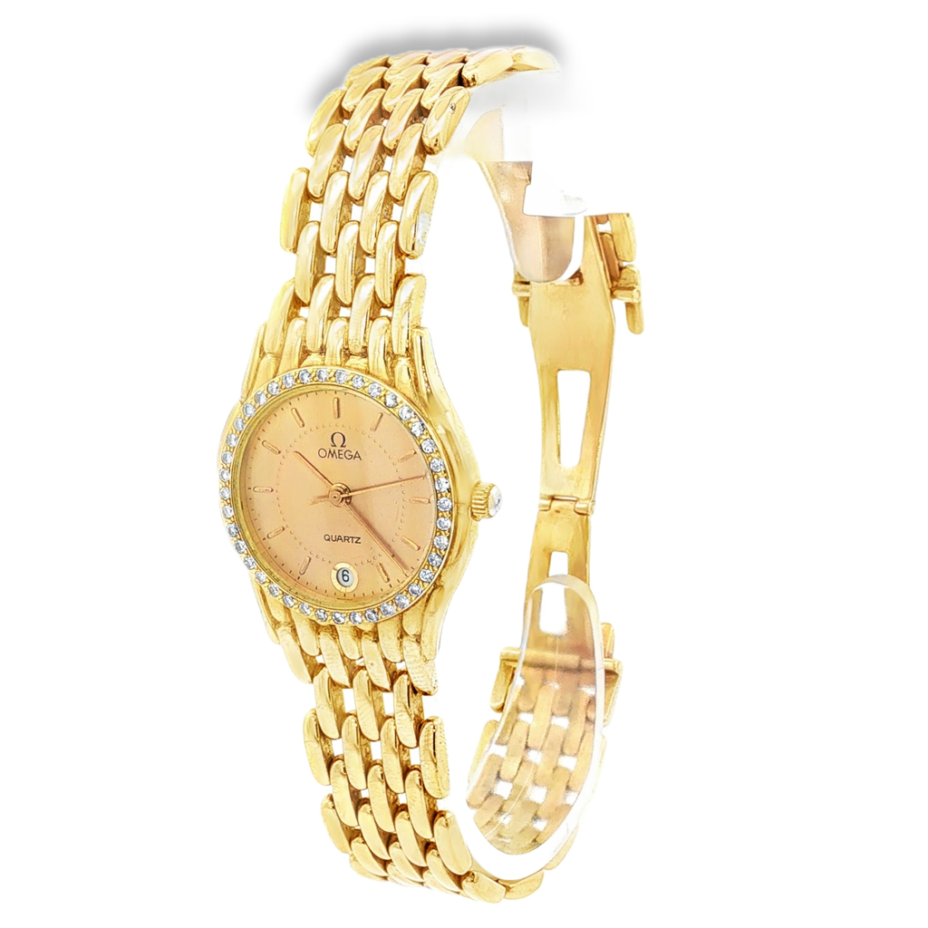 RELOJ OMEGA MUJER CON BRILLANTES