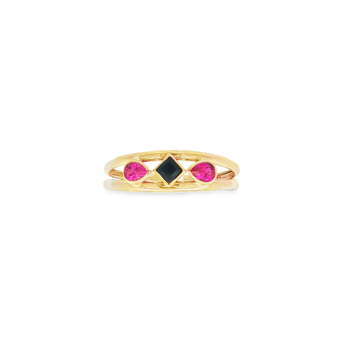 ANILLO 3 PIEDRAS