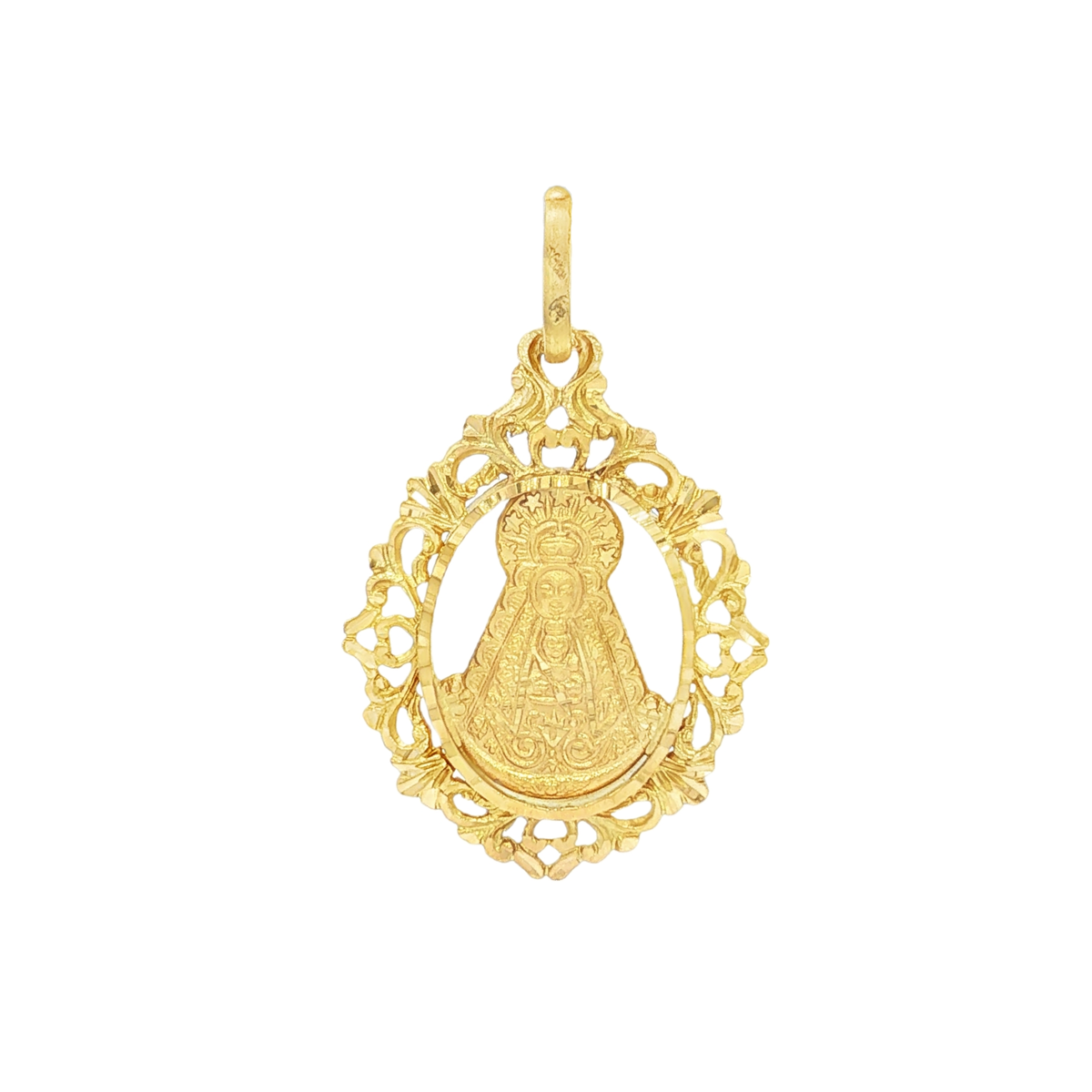 COLGANTE MEDALLA VIRGEN DEL ROCIO