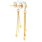 PENDIENTES LARGOS CORAZONES CON CIRCONITAS
