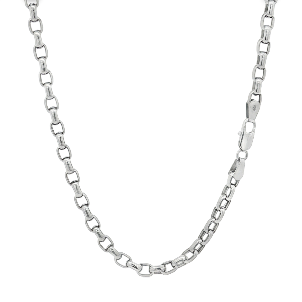 CADENA FORZADA ORO BLANCO