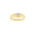 ANILLO SOLITARIO HOMBRE CON CIRCONITA