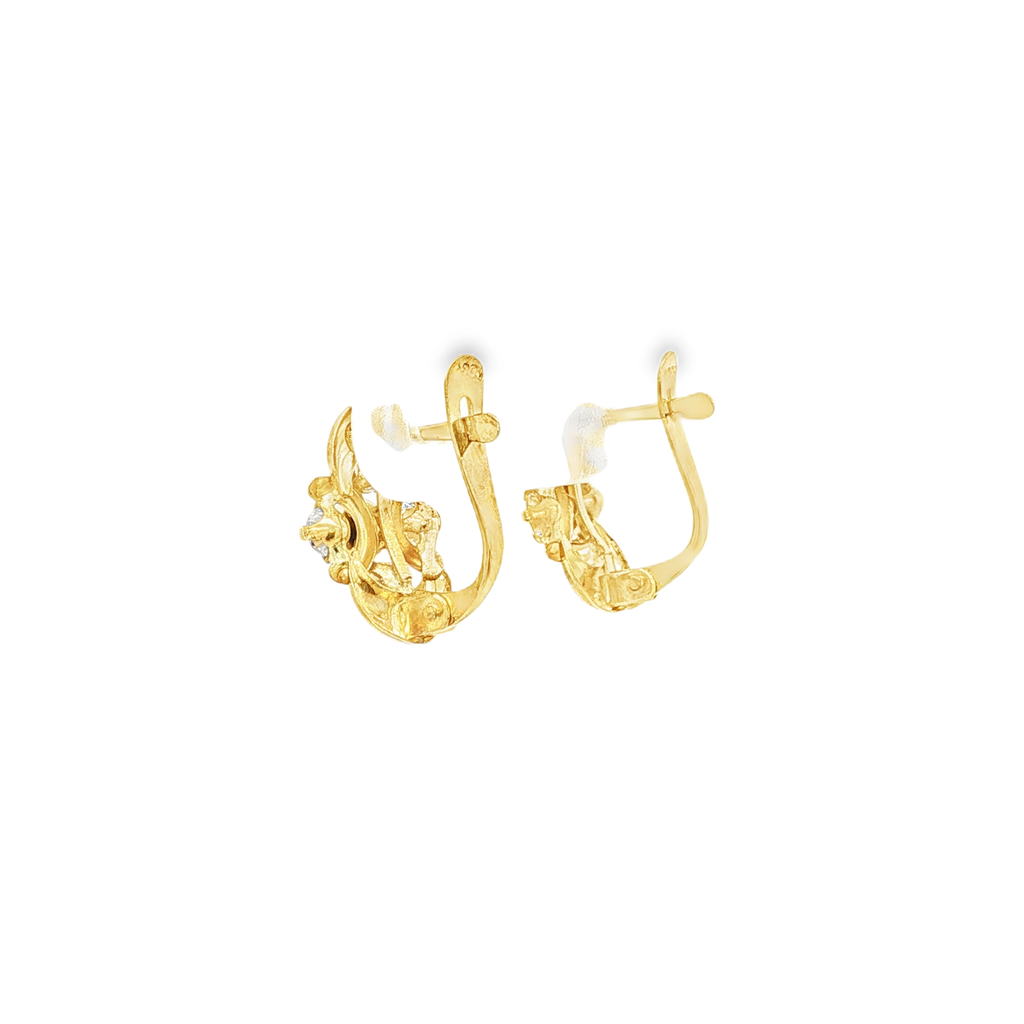 PENDIENTES CON PERLAS Y CIRCONITAS